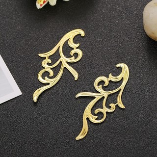 Tengyun được bao quanh bởi chất liệu tự làm đồ trang trí tóc trang phục cổ trang đám mây dập nổi sóng sóng sắt kẹp tóc đám mây tốt lành mặt bóng mảnh sắt YAJJ UBKJ