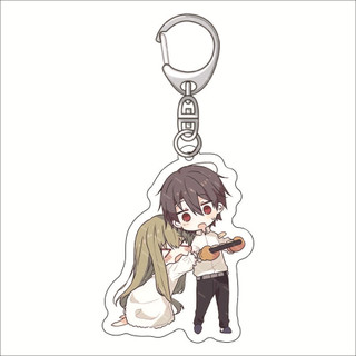 Móc Khoá, Mô Hình Standee Anime Manga Saint Cecilia and Pastor Lawrence Trang Trí Bàn Học