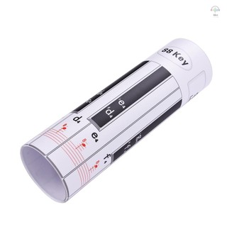 Phiên bản ngón tay 88 phím Bàn phím đàn Piano Bảng biểu đồ thực hành ngón tay có ghi chú & Tài liệu tham khảo Đàn Piano Hướng dẫn giảng dạy Công cụ hỗ trợ cho người kết hợp Học sinh Trẻ em