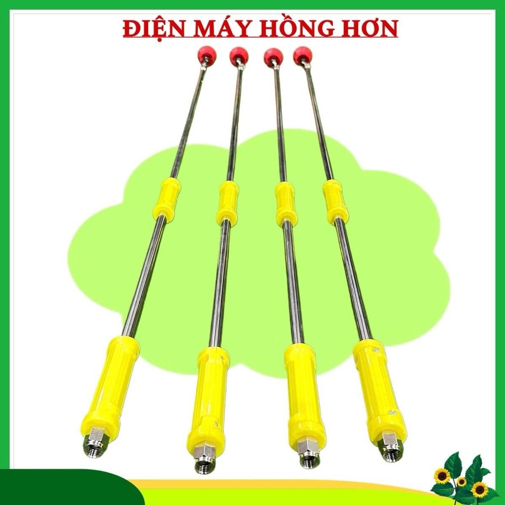 Cần Rút Inox 1m5 Kéo Dài Được 3m + Bét Loa Mặt Sứ - Sửa Dụng Xịt Tưới ...