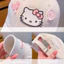 HT3 Mùa Hè Trẻ Em HelloKitty Mũ Bóng Chày Hoạt Hình Mùa Hè Sanrio Bé Trai Và Bé Gái Đạt Đỉnh Mũ Chống Nắng TH3