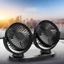 Quạt Ô Tô 12V Loại tốt – Quạt Mát, Êm, Xoay 360 Độ