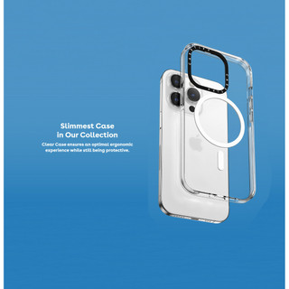 Takashi MURAKAMI x CASETiFY: MR. Ốp hút từ tính trong suốt DOB-KUN Impact cho iPhone 16 / 15 / 14 / 13 Pro Max | Mặt sau Acrylic bảo vệ quân sự với bao bì cao cấp