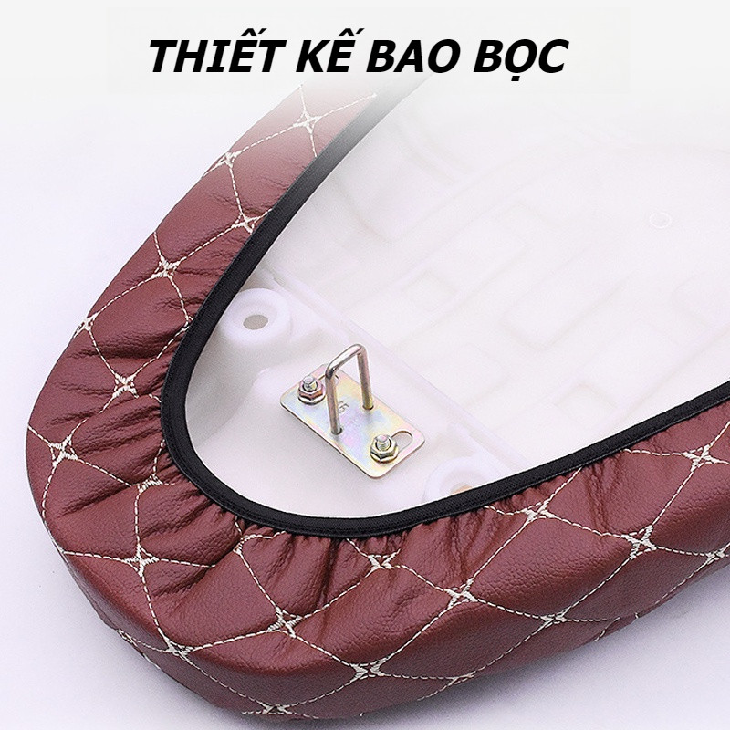 Bọc yên xe máy 3D chống nắng thời trang tiện dụng các loại xe đều dùng được,Chống thấm nước