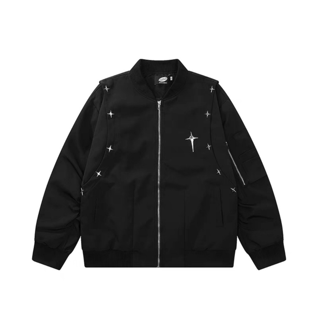 Áo Bomber Gió Con Thoi KCloset Áo Khoác Dù 2 Lớp Dày Dặn Dáng Rộng Nam Nữ NA444