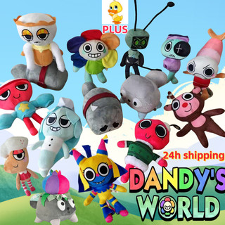 PLUS✨Dandy's World✨Dandy's World Plush Doll Dễ thương New Yatta Doll Đồ chơi sang trọng mềm cho trẻ em Quà tặng sinh nhật Baby Sleeping Gối có sẵn trong kho