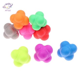 HFTOY Phản ứng lục giác Huấn luyện nhanh nhẹn cho bóng đá bóng rổ Trẻ em Phối hợp người lớn Phản xạ Huấn luyện thể thao ~