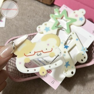 Hodou Hình Sáng Tạo Carabiner Kẹp Tay Hàn Quốc Lều Trang Trí Thời Trang Ba Lô Mặt Dây Chuyền Hoạt Hình Túi Quyến Rũ Ba Lô Phụ Kiện VN