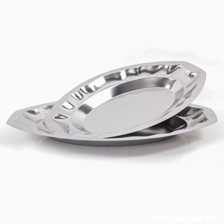 Đĩa né, Dĩa bò né, Đĩa hấp cá, Dĩa Hột Xoài  inox cao cấp, độ dày 0.5mm