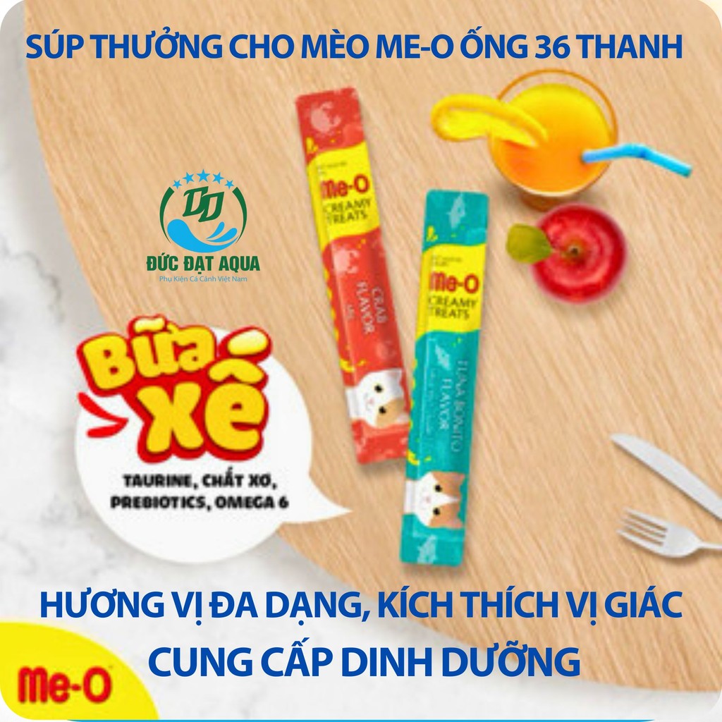 Súp thưởng Me-o Creamy Treat cho mèo combo lọ 36 thanh chính là bữa ăn xế dinh dưỡng cho mèo cưng 7