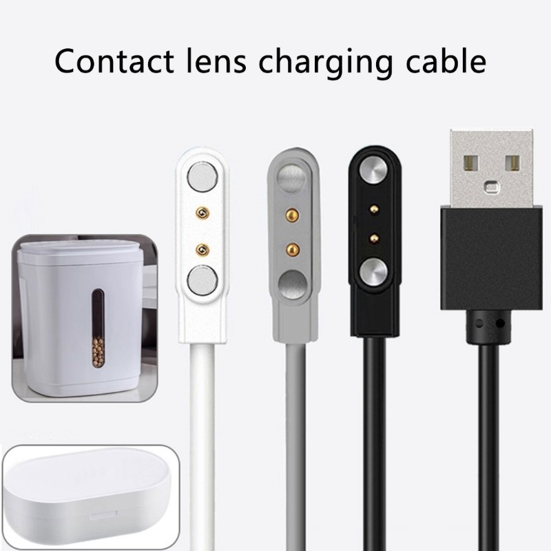 Dây USB sạc nhanh exhila có đầu nối từ tính cho hộp làm sạch ống kính EraClean GM01 GM02
