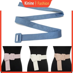 Kin Nữ Rãnh Dây Áo Khoác Áo Khoác Thắt Lưng Rãnh Áo Thắt Lưng Vải Rộng