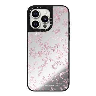 Trắng Hoa Mảnh Gương Cứng Điện Thoại Dành Cho iPhone 16ProMax 16Pro 16Plus 15ProMax 14 13 12 11 Ốp Lưng Bọc Toàn Bộ Vỏ Acrylic Phía Sau Chống Sốc
