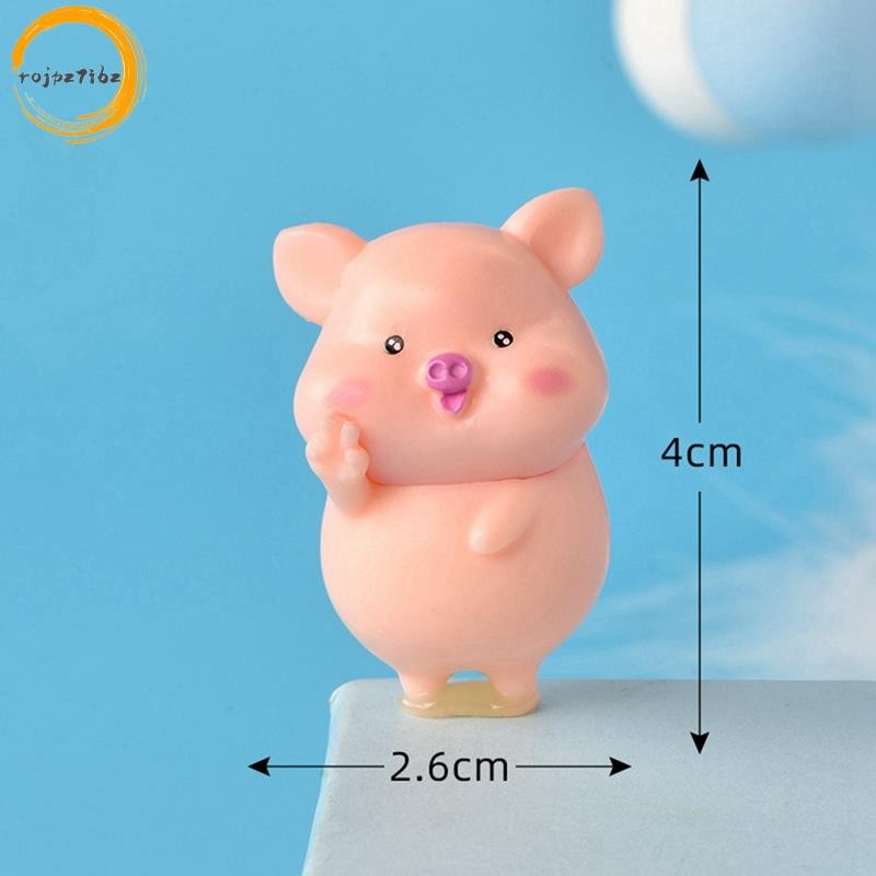7 Con Heo Thu Nhỏ Các Bức Tượng Nhỏ Dễ Thương Hình Chú Heo Mô Hình Thu Nhỏ Phong Cảnh Phụ Kiện Vườn Cổ Tích Thu Nhỏ Trang Trí Phòng