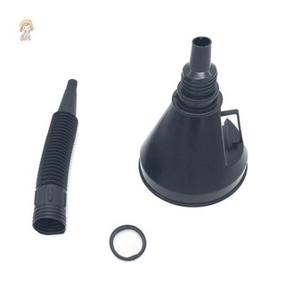 TWE Động Cơ Tiếp Nhiên Liệu Phễu Có Bộ Lọc Cho Ô Tô Xe Máy Xe Tải Dầu Lọc Nối Dài Ống Phễu Dụng Cụ VN