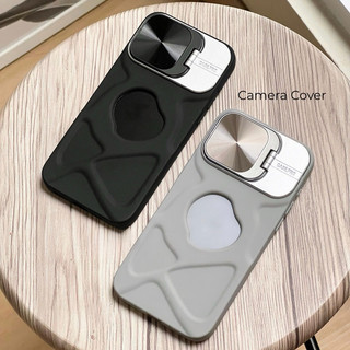 Giá đỡ bảo vệ camera mới Vỏ điện thoại silicon chống sốc tương thích với iPhone 16 Pro MAX 15 14 13 12 11 Pro MAX 14Plus 15plus 16plus 11pro có vỏ mềm từ tính