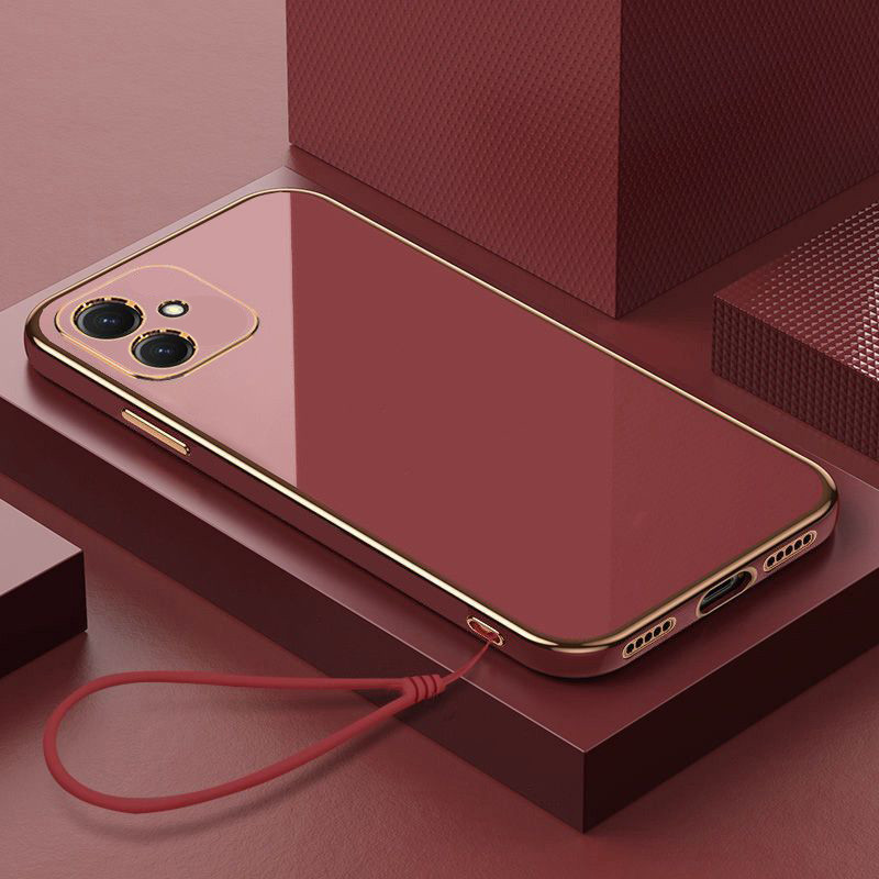 Dành Cho Samsung Galaxy A04 Ốp Lưng Mạ Vuông Sang Trọng Galaxy F04 A04E M04 F14 Ốp lưng Silicon Chống Sốc Fundas