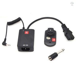 Hệ thống kích hoạt không dây có đầu thu phát 4 kênh với bộ chuyển đổi 3,5mm đến 6,35mm cho đèn Flash Studio chụp ảnh