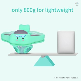 Mambobaby B504 Phao ngồi bể bơi không bơm hơi cho bé Vòng bơi mùa hè có ghế an toàn cho bé 4-24 tháng tuổi
