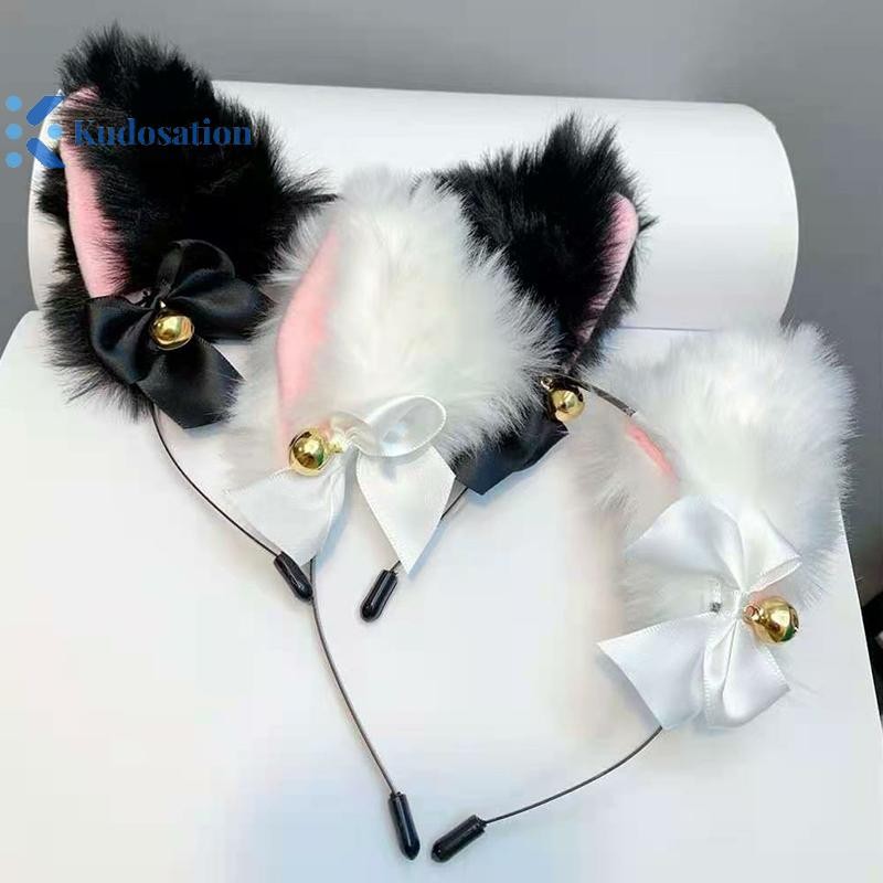 Kudosation Tai Gợi Cảm Cho Nữ Bé Gái Ren Nơ Vòng Cổ Sang Trọng Băng Đô Quấn Tóc Cosplay Hóa Trang Đảng Trang Phục Phụ Kiện Tóc