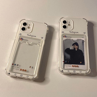 Ốp Lưng iPhone Heihei Silicon Dẻo Đựng Thẻ, Chống Sốc,Bảo Vệ Camera - iP 7/8/X/XS/11/12/13/14/15/16/17/Plus/Pro/Max/Air