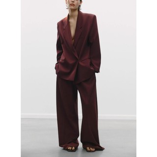 Áo Blazer dài tay dáng rộng Zara Spring Ve áo mùa xuân2010719 2010729 2010738