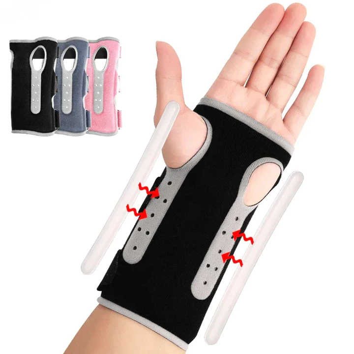1 Chiếc Ngủ Cổ Tay Ngủ Hỗ Trợ Nẹp, Ống Cổ Tay Nẹp Cổ Tay Hỗ Trợ Ban Đêm, Nẹp Cổ Tay Nén Có Thể Điều Chỉnh Cho Viêm Khớp