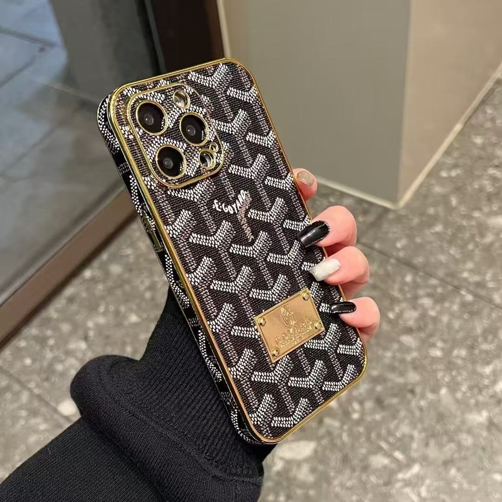 Ốp Lưng Cho iPhone 16 PRO MAX 15 Pro Max 14 Pro Max 14 15 16 PLUS Cao Cấp Cao Cấp Độc Đáo Retro Mạ Điện Ốp Lưng Điện Thoại Thiết Kế Bao Gồm Tất Cả Vỏ Điện Thoại Di Động Chống Sốc