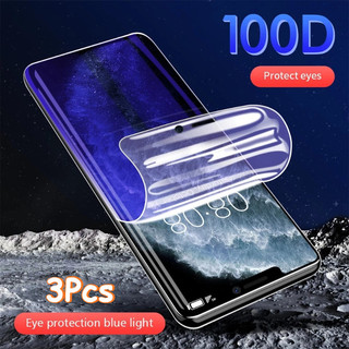 Redmi14C Redmi13C Redmi14R Redmi13 3 Cái 100D Phim Hydrogel Mềm Chống Ánh Sáng Xanh Cho Redmi 14C 14R 13C 13 4G 5G 13R 13x Chống Trầy Xước Bảo Vệ Màn Hình Điện Thoại HD Trong Suốt Phim Mềm