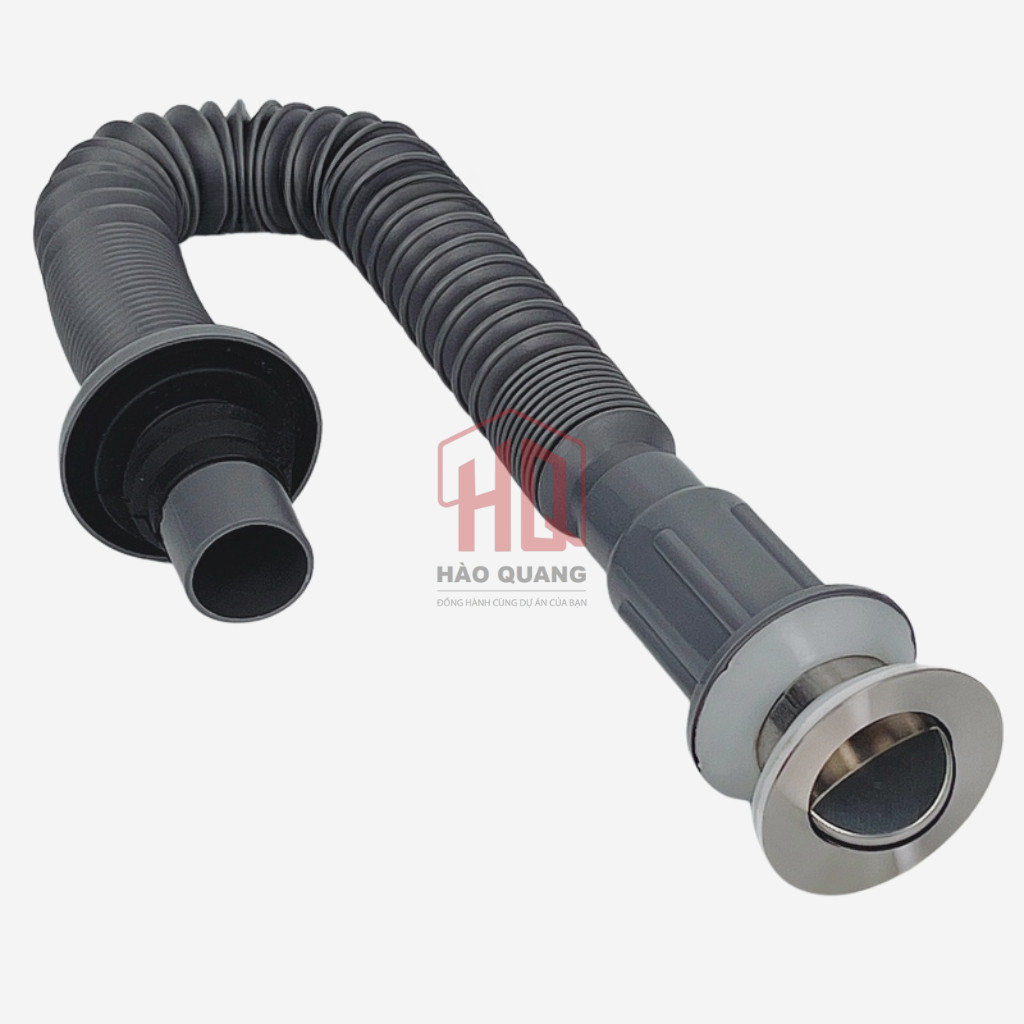 Ống Xả Lavabo Ruột Gà Co Giãn Chống Hôi, Chống Tắc - Lắp Đặt Nhanh