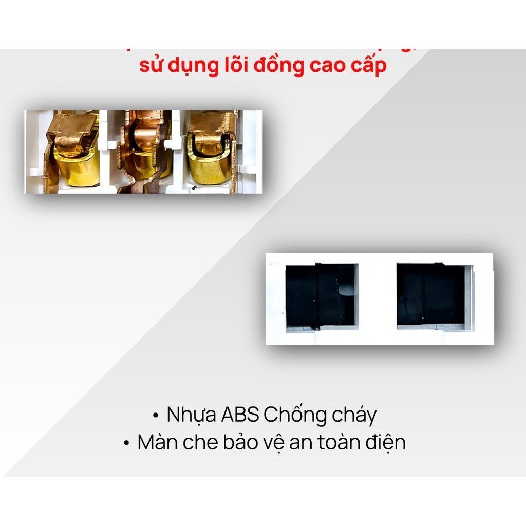 Hạt ổ cắm đa năng Sino Vanlock,hạt ổ cắm đơn,đôi hai chấu, ba chấu Sino Vanlock,hạt ổ đơn, hạt ổ đơn,ổ cắm điện hai chấu