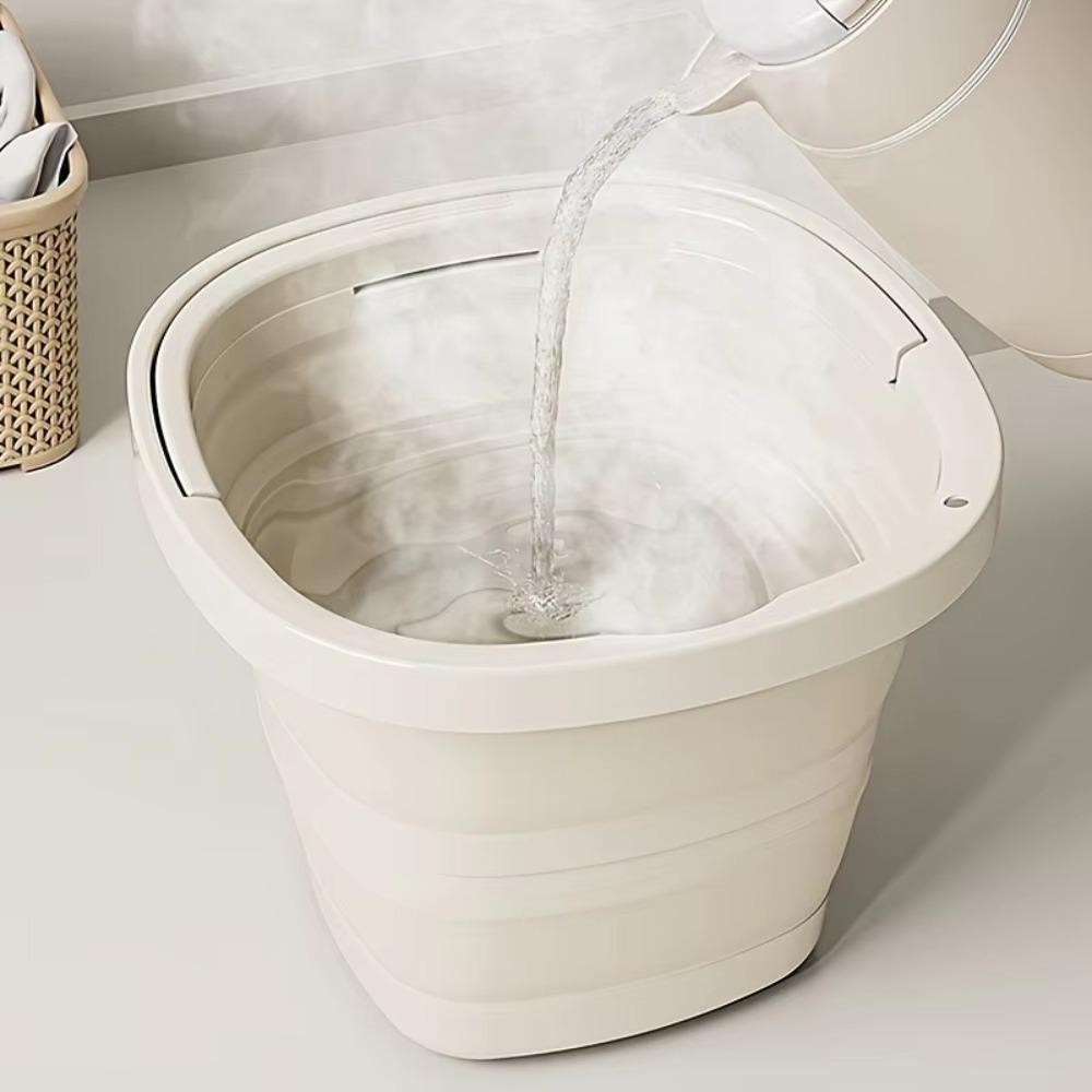 Xô gấp DAYBREAK, Chậu rửa di động 5L, Xô câu cá đa chức năng Xô câu cá tiết kiệm không gian gia đình