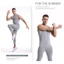 Áo Vest Nén, Thể Thao Body Shaper Nam Định Hình, Quần Lót Spandex Kiểm Soát Bụng Thời Trang