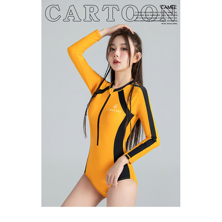 Đồ bơi một mảnh cao cấp phong cách tươi mới ngọt ngào cay nhỏ tươi