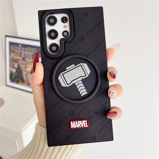 Ốp điện thoại chống sốc silicon 3D Iron Man Spider-Man Superman cho Samsung S25 S24 S23 S22 S21 Ultra