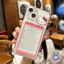 Vỏ đựng thẻ Hello Kitty cho Redmi Note 14 13 12 11 Pro Plus 11S 10 Pro Max 10S 8T 8 Pro 5G 4G Phim hoạt hình Ví dễ thương Vỏ điện thoại Cặp đôi Vỏ mềm trong suốt