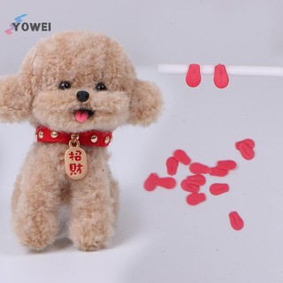 YOWEI 10 Chiếc Sang Trọng Búp Bê Lưỡi Trang Trí Dễ Thương Chó Bông Lưỡi Nhỏ Cho Hoạt Hình Búp Bê Nhồi Bông Phụ Kiện VN