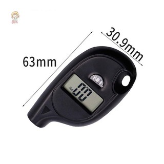 TWE 1 Máy Đo Lốp Kỹ Thuật Số Màn Hình Lcd Lốp Xe Ô Tô Kiểm Tra Áp Suất Không Khí Đồng Hồ Tự Động Ô Tô Xe Máy Lốp Báo Động An Toàn Móc Khóa Phong Cách VN