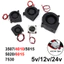 Dc 5V 12V 24V 4010 5015 6015 7530 Quạt thổi Turbo Quạt làm mát không chổi than 4cm 5cm 6cm 7cm cho máy in 3D Máy làm mát dây 2Pin VNK3