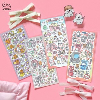 Sticker Động vật cartoon (7.5x15cm)