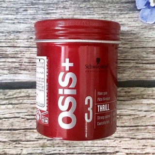 Sáp tạo kiểu tóc nam Schwarzkopf Professional Osis+ 3 Thrill Fiber Gum 100ml [ TN ]