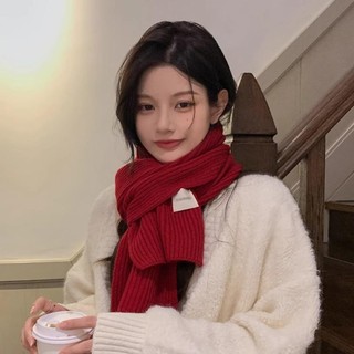 Khăn dệt kim dày, chống gió, màu trơn - Perfect cho mùa đông đi xe máy và trượt tuyết