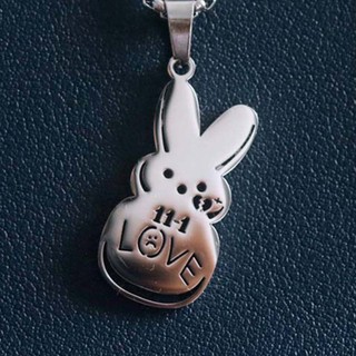 Lil-Peep Necklace Stainless Steel Rapper Pendant for Young Singer Fans