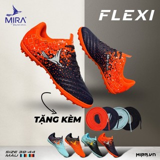 Giày Bóng Đá Chính Hãng Mira Flexi Sân Cỏ Nhân Tạo May Full Đế Cao Su Cao Cấp Full Box Hãng
