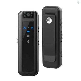 Camera thân 1080P có ghi âm và quay Video Camera Video Mini có thể đeo được với 180° Kẹp lưng ống kính xoay Giá đỡ xe đạp để thực thi pháp luật Giao hàng Du lịch cá nhân