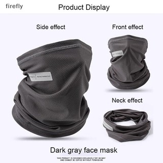 [Firefly] Mặt nạ cổ chống nắng cổ bằng lụa băng thoáng khí khô nhanh Mặt nạ thể thao ngoài trời có thể giặt được để đi xe đạp và đi bộ đường dài [VN]