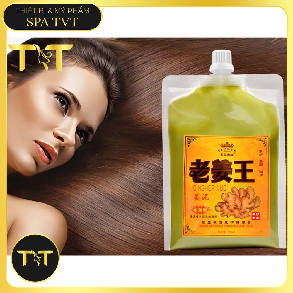 Dầu Gội Gừng 1000ml, Dầu Xả Gừng 1000ml Dưỡng Sinh, Giảm Gàu, Mềm Mượt Tóc, Chăm Sóc Da Đầu TVT