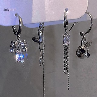 Julyhot Miễn Phí 2022 Xu Hướng Mới Của Bông Tai Anh Đào Phụ Kiện Gothic Gió Lạnh Tình Yêu Bộ Trang Sức Nhẫn Nữ Sang Trọng Món Quà Trang Sức Massivedeals