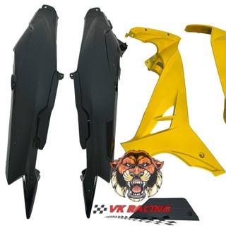 (Đọc kĩ tùy chọn) Dàn áo sirius 110 - sirius 50 - vàng đen - tặng tem 3 lớp