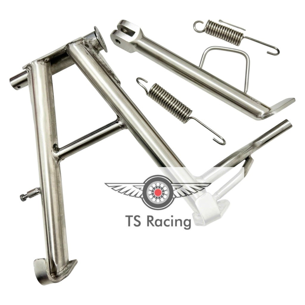 Combo chống đứng chống nghiêng inox 304 ex2010 4 số - exciter 135 4 số - ex135 4 số
